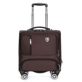 Travel Suitcase With Wheels Rolling Luggage Spinner Trolley Case 18 Inch Boarding Laptop Bags Woman