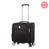 Travel Suitcase With Wheels Rolling Luggage Spinner Trolley Case 18 Inch Boarding Laptop Bags Woman