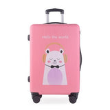 Women Lovely Travel Suitcase 20Inch Boarding Box 26 Inch Rolling Luggage Girls Spinner Travel Bag