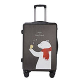 Women Lovely Travel Suitcase 20Inch Boarding Box 26 Inch Rolling Luggage Girls Spinner Travel Bag