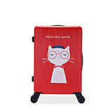 Women Lovely Travel Suitcase 20Inch Boarding Box 26 Inch Rolling Luggage Girls Spinner Travel Bag