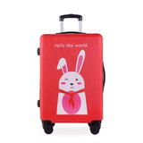 Women Lovely Travel Suitcase 20Inch Boarding Box 26 Inch Rolling Luggage Girls Spinner Travel Bag