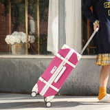 Travel Suitcase Set Rolling Luggage Trolley Case Travel Bag Retro Suitcase Spinner Wheels Women