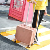 Travel Suitcase Set Rolling Luggage Trolley Case Travel Bag  18Inch Boarding Suitcase Spinner