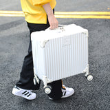 Travel Suitcase Set Rolling Luggage Trolley Case Travel Bag  18Inch Boarding Suitcase Spinner