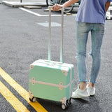 Travel Suitcase Set Rolling Luggage Trolley Case Travel Bag  18Inch Boarding Suitcase Spinner