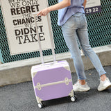 Travel Suitcase Set Rolling Luggage Trolley Case Travel Bag  18Inch Boarding Suitcase Spinner