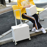 Travel Suitcase Set Rolling Luggage Trolley Case Travel Bag  18Inch Boarding Suitcase Spinner