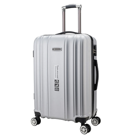 Rolling Spinner Luggage Travel Suitcase Women Trolley Case With Wheels 20Inch Boarding Carry On