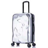 Rolling Spinner Luggage Travel Suitcase Women Trolley Case With Wheels 20Inch Boarding Carry On