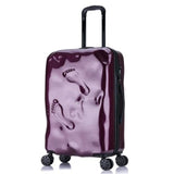 Rolling Spinner Luggage Travel Suitcase Women Trolley Case With Wheels 20Inch Boarding Carry On