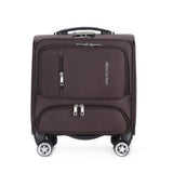 Travel Suitcase With Wheels Rolling Luggage Spinner Trolley Case 18 Inch Boarding Laptop Bags Woman