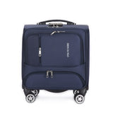 Travel Suitcase With Wheels Rolling Luggage Spinner Trolley Case 18 Inch Boarding Laptop Bags Woman