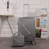 Travel Suitcase Set With Wheel Rolling Luggage Spinner Trolley Case Woman Cosmetic Case Carry-On
