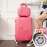 Travel Suitcase Set Rolling Luggage Set Spinner Trolley Case 20"Boarding Wheels Woman Cosmetic Case