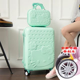 Travel Suitcase Set Rolling Luggage Set Spinner Trolley Case 20"Boarding Wheels Woman Cosmetic Case