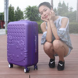 Travel Suitcase Set Rolling Luggage Set Spinner Trolley Case 20"Boarding Wheels Woman Cosmetic Case