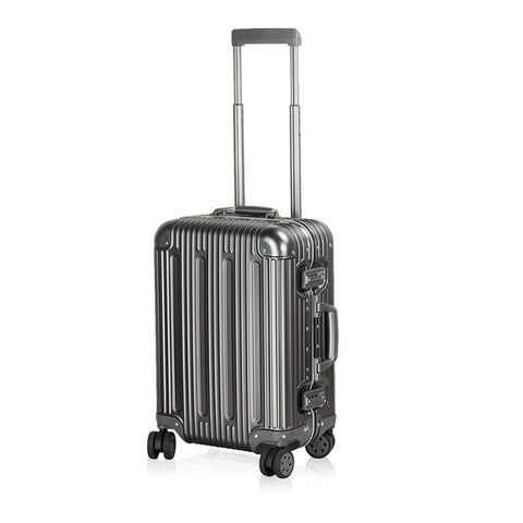 100% Aluminium Multi-Size All Aluminum Hard Shell Luggage Travel Suitcase Case Carry On Spinner