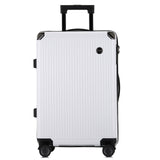 Travel Luggage Trolley Alloy Business Rolling Airplane Luggage Explosion Proof Zipper Suitcase