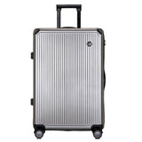Travel Luggage Trolley Alloy Business Rolling Airplane Luggage Explosion Proof Zipper Suitcase