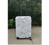 Travel Tale  Tas Lock Spinner Abs Pc Rolling Luggage Hardside Cabin Trolley Suitcase Travel Case On