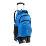 Latest Removable Children School Bags 6 Wheels Can Climb The Stairs Kids Boys Girls Backpacks