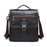 Messenger Bag Men Leather Shoulder Bag Male Genuine Leather Crossbody Bags For Men Top-Handle Men'S