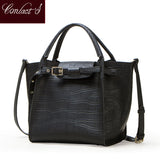 Genuine Leather Shoulder Bag Large Crossbody Bags Ladies Hign Quality Tote Bag For Women Fashion