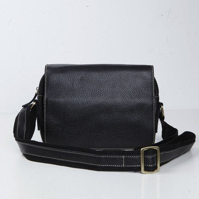 Lansapce Leisure Men'S Leather Shoulder Bag Handmade Leather Messenger Bag