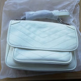 2019 Europe And America Fashion Brand Women Bag Genuine Cow Leather Shoulder Bag Chain Messenger