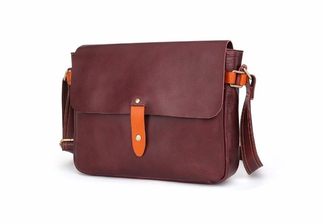 Brand 2019 Genuine Cow Leather Men Messenger Bag Fashion Crossbody Bag For Man Shoulder Bag Leather