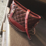 Swdf Women Leather Bags For 2019 Simple Shoulder Bags Mini Package Chain Messenger Crossbody