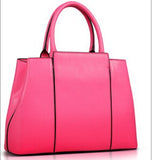 Hot Fashion 2015 Leather Women Bag Messenger Bags Shoulder Bag Handbags European Brief Style Tote