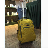 20 Inch Wheeled Backpacks Rolling Luggage Bags For Women Trolley Backpack Cabin Size Carry-On