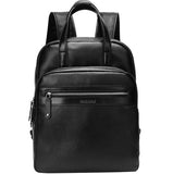 P.Kuone Men Genuine Leather Multi-Function Backpack Men'S Hand Bag Man Shoulder Bags Male Large