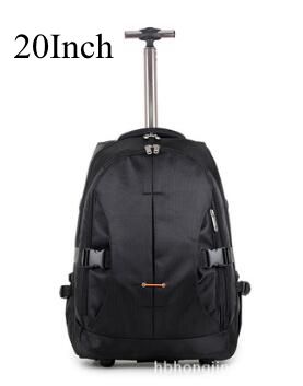 Men Travel Trolley Bags Wheeled Backpack For Women Luggage Travel Bag Suitcase Rolling Travel