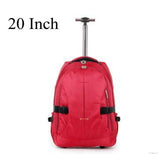 Men Travel Trolley Bags Wheeled Backpack For Women Luggage Travel Bag Suitcase Rolling Travel