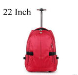 Men Travel Trolley Bags Wheeled Backpack For Women Luggage Travel Bag Suitcase Rolling Travel