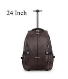 Men Travel Trolley Bags Wheeled Backpack For Women Luggage Travel Bag Suitcase Rolling Travel