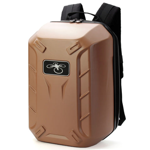 Traveling Waterproof Backpack Shoulder Bag Hard Shell Case For Dji Phantom 3Color:Yellow Golden