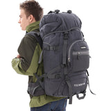 Hot 75L High Capacity Travel Mountaineering Bag Men Backpack Waterproof Sports Outdoors Lovers