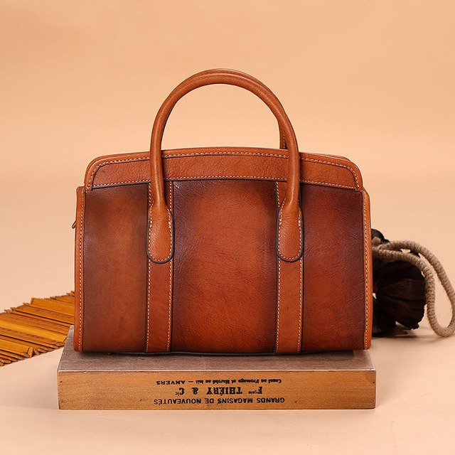 Natural Skin Women Shoulder Top Handle Bags Flap Bag Fashion High Quality Genuine Leather Cross