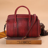Natural Skin Women Shoulder Top Handle Bags Flap Bag Fashion High Quality Genuine Leather Cross