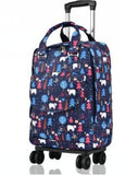 Luggage Bags  For Women Trolley Backpack 20 Inch Wheeled Backpacks Cabin Size Carry-On Bags
