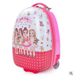 Kid Travel Rolling Suitcase 18 Inch Kids Suitcase Cabin Luggage Suitcase For Girls Trolley