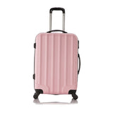 4 Wheels Trolley Suitcase Gray/Pink/Black 20/24/28-Inch