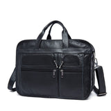 Baillr Brand High Quality Genuine Leather Tote For Men Business Briefcase Luxury Design Cross