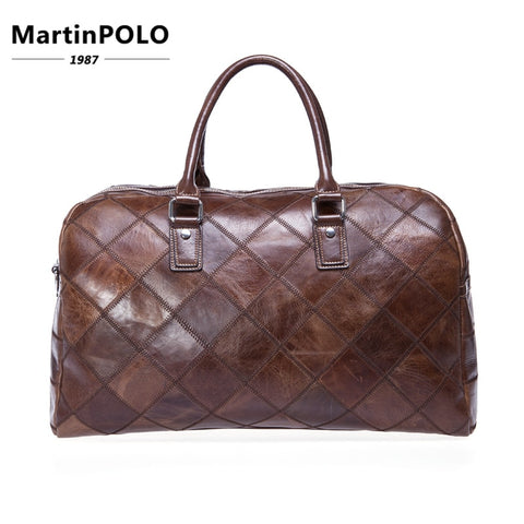 Travel Bags Men Women Genuine Leather Suitcases Traveling Bags Messenger Men'S Shoulder Bag For