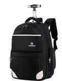 Men Oxford Travel Trolley Bags Wheels Travel Trolley Rolling Backpacks Women Wheeled Backpacks Men