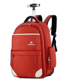 Men Oxford Travel Trolley Bags Wheels Travel Trolley Rolling Backpacks Women Wheeled Backpacks Men